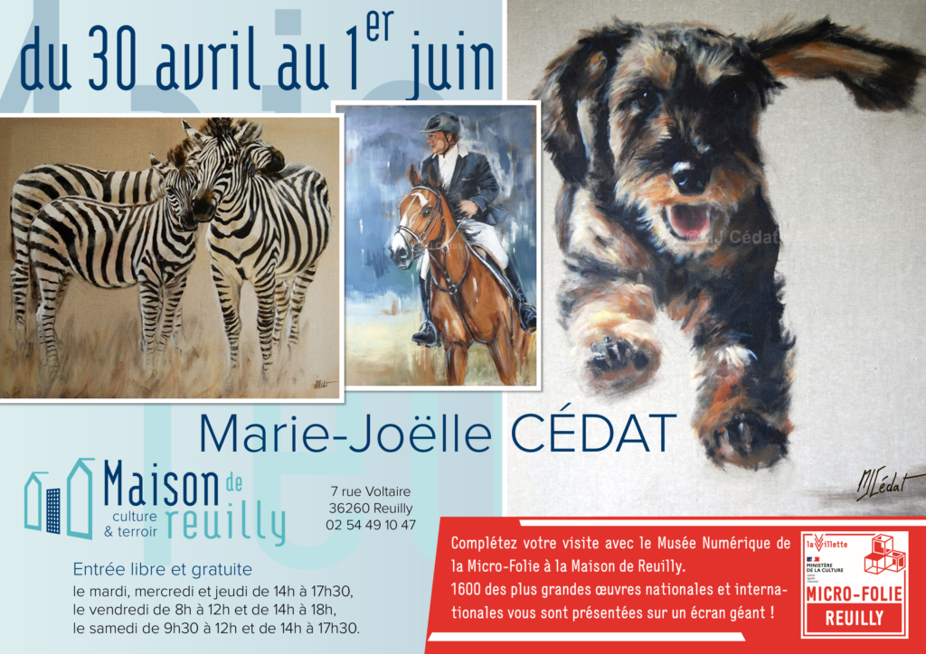 Exposition de Marie-Joëlle CEDAT